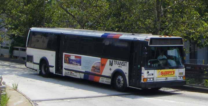 NJ Transit Flxible Metro B 3601